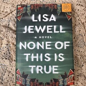 (3/$19.20) 📔 None of This is True Hardcover Novel